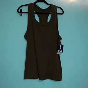 ⚠️2 for $12⚠️ NWT DSG Women’s Razorback Tank Dark Green Size 2XL